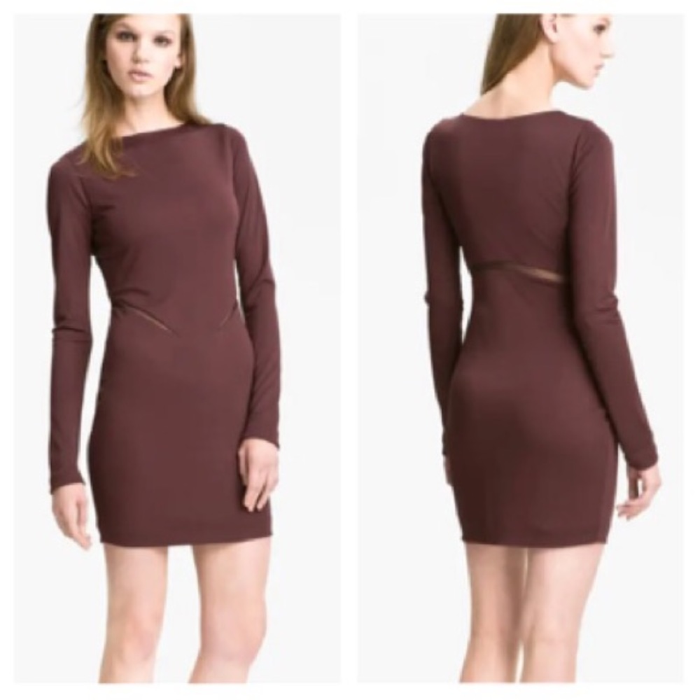 T Alexander Wang Mesh Insert Dress 8/10 L